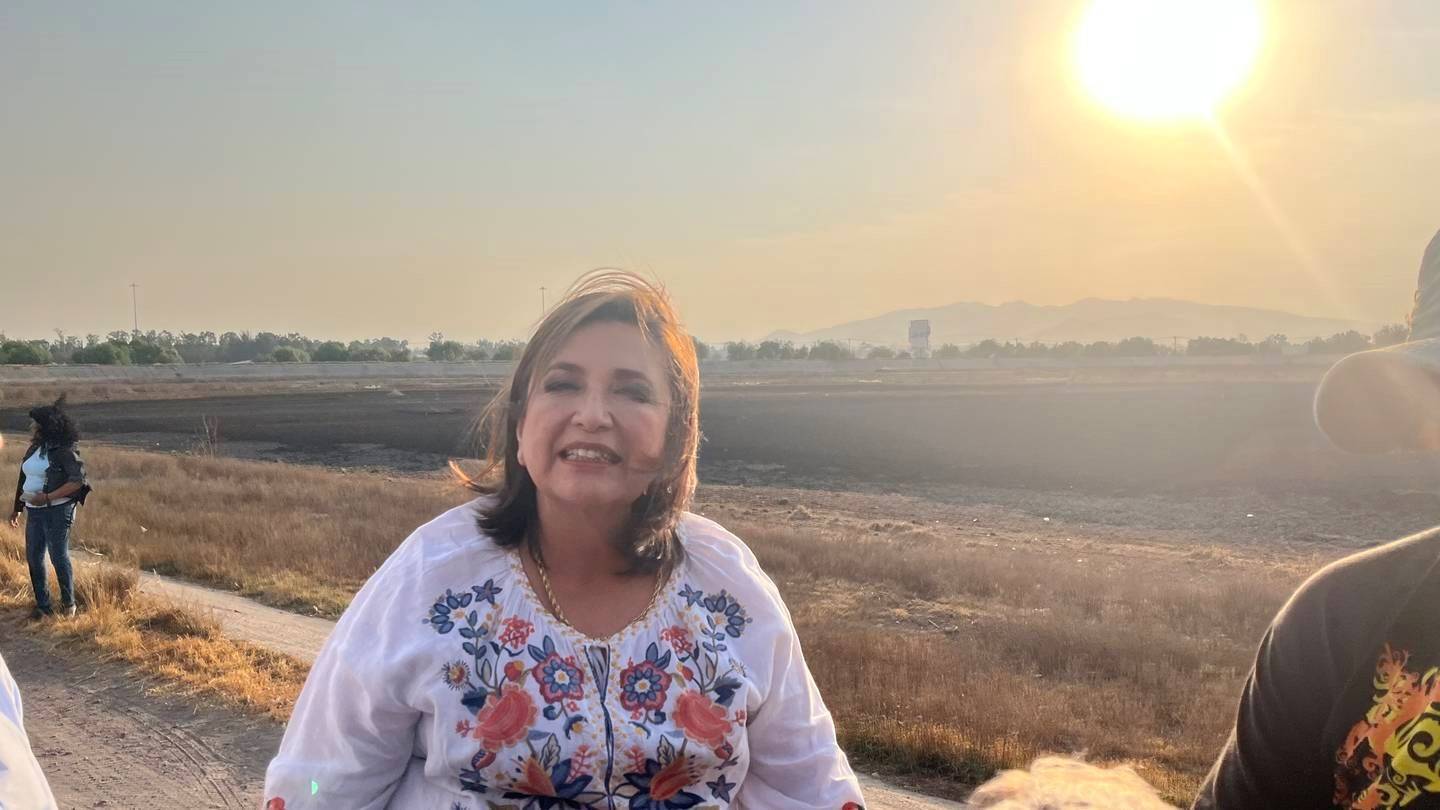 Xóchitl Gálvez se compromete a recuperar la laguna de Zumpango en caso de ganar la presidencia