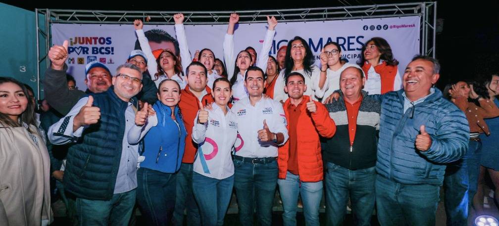 Rigo Mares arranca su campaña rumbo a la presidencia municipal de La Paz