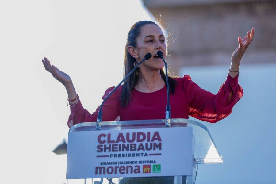 Claudia Sheinbaum critica a Movimiento Ciudadano y afirma que representa el pasado de corrupción