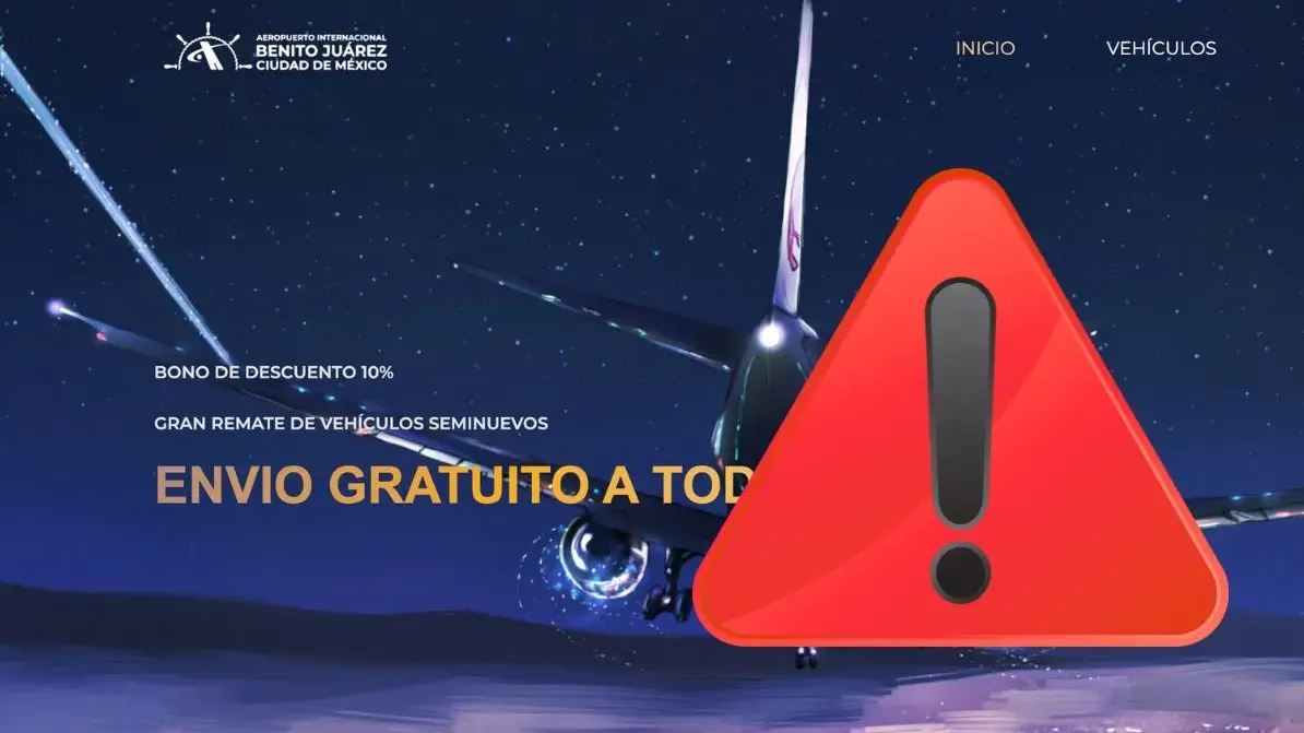 Delincuentes utilizan nombre del AICM para fraude en venta de autos