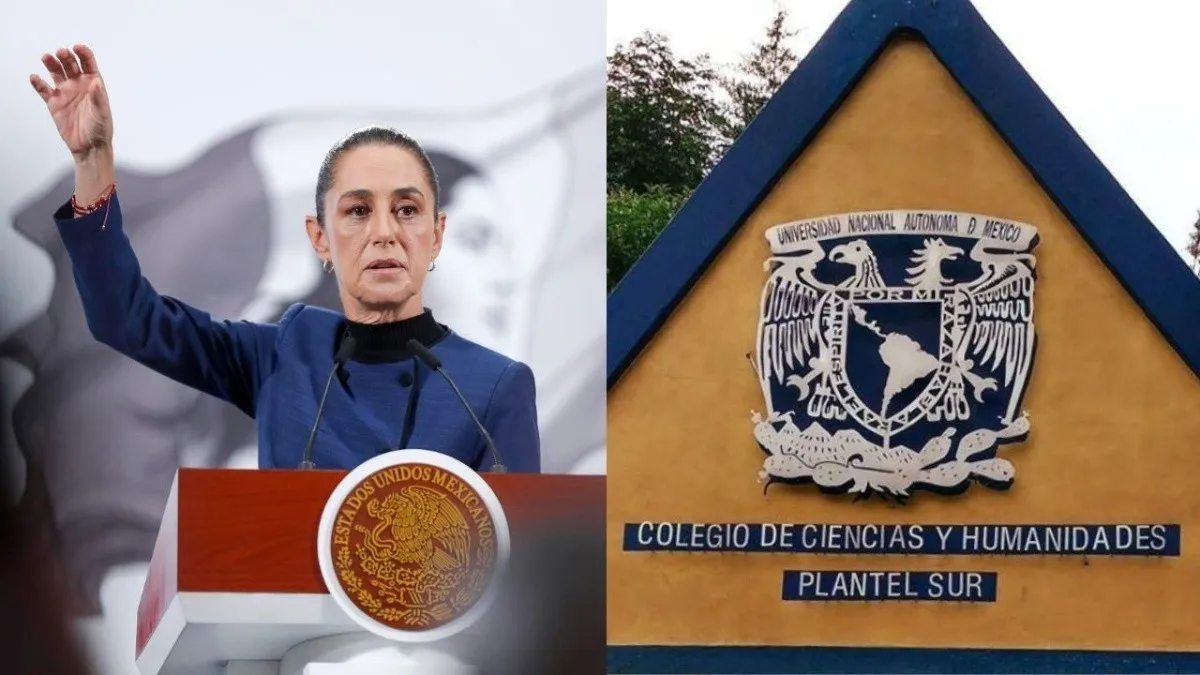 Sheinbaum extiende apoyo a la UNAM tras ataque en CCH Sur contra alumno y trabajador