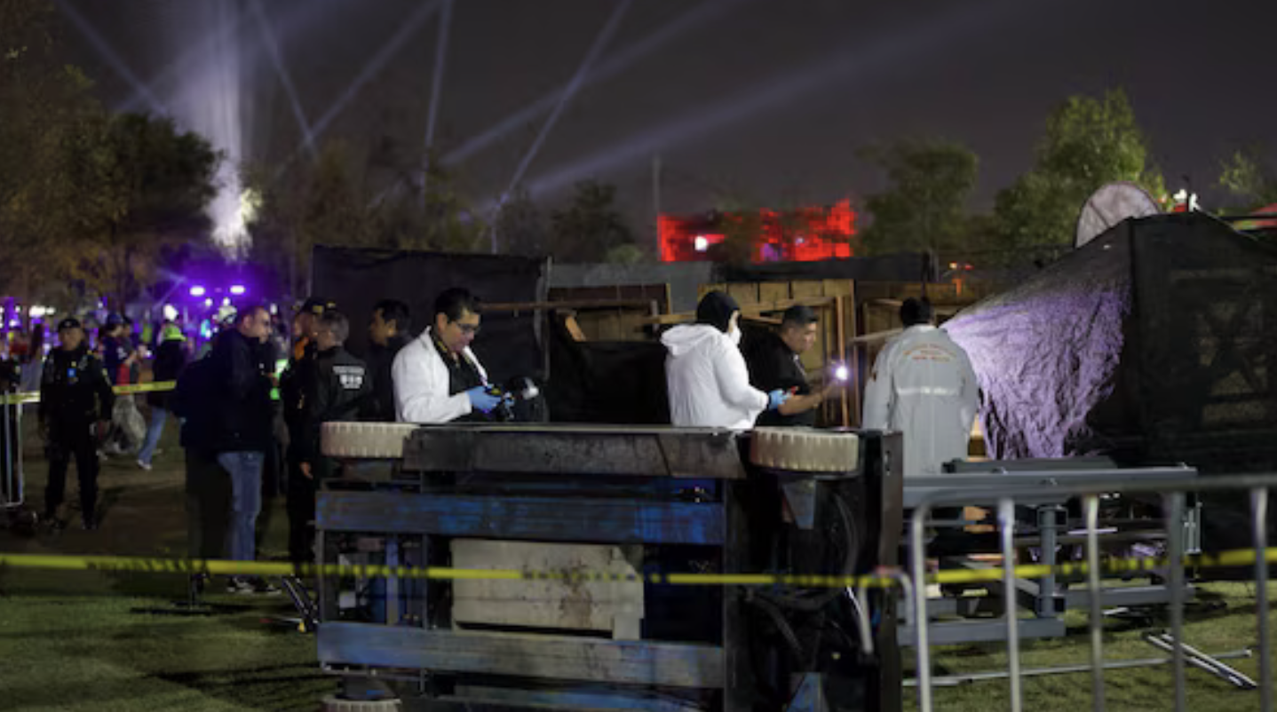 Fiscalía de CDMX deslinda a OCESA y detalla responsables del colapso en Festival AXE Ceremonia